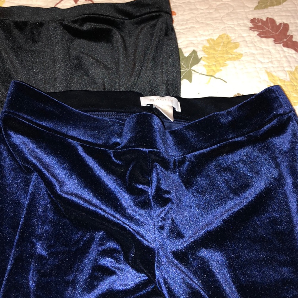 Velvet leggings - Picture 3 of 3